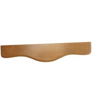 Vintage Wood Shelf Small Accent Display mcm Hanging Wall